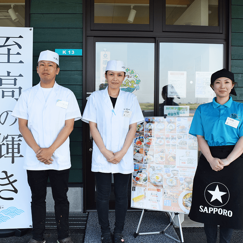 写真:閖上浜のまかない処 浜や食堂