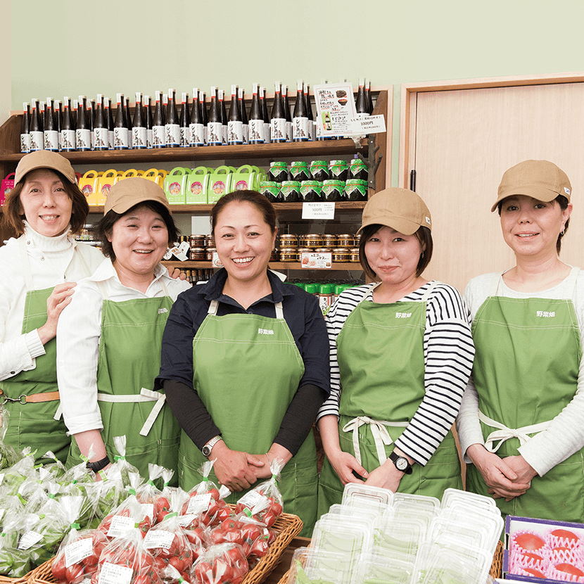 写真:野菜畑マルシェ